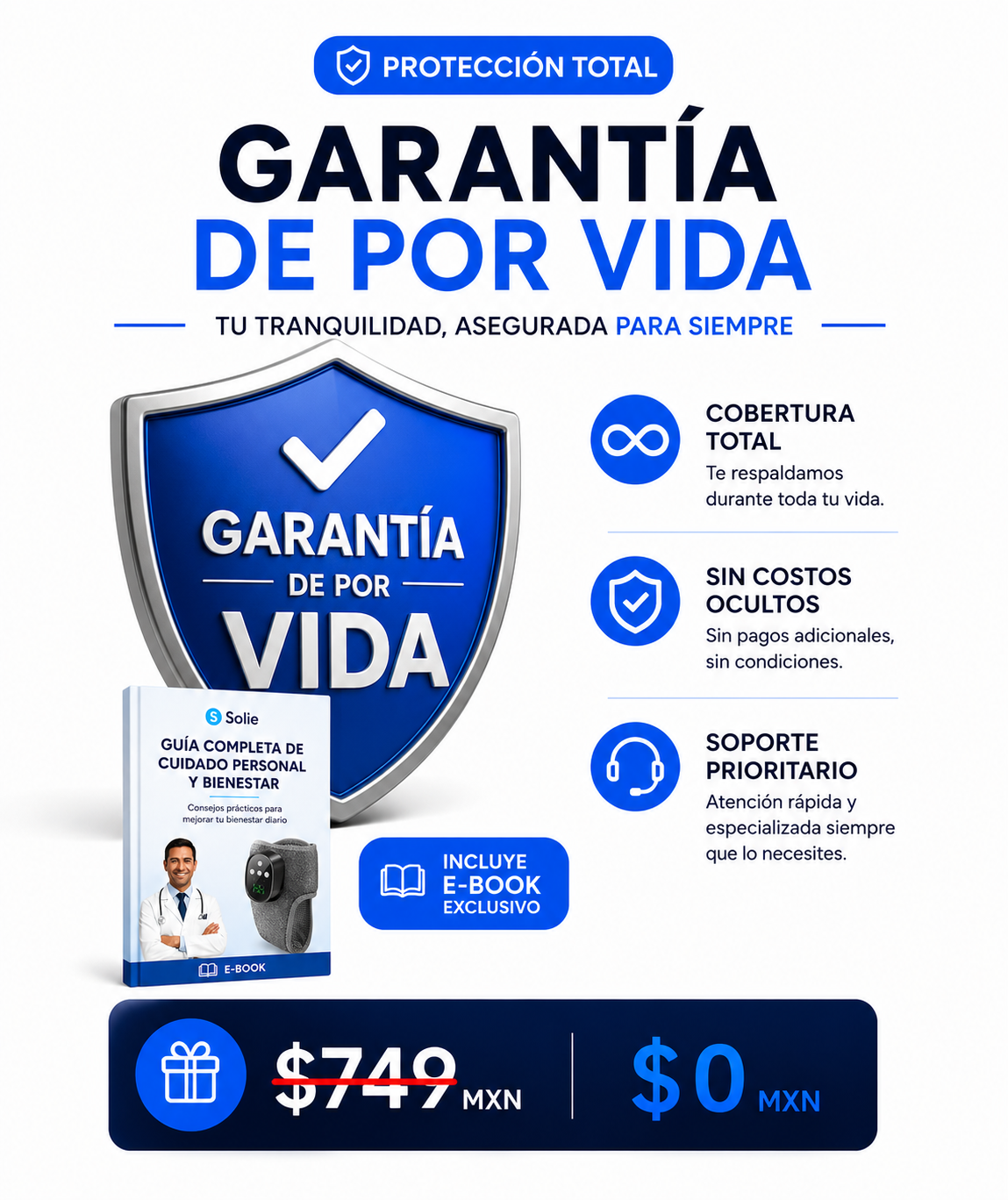 E-book + Garantía de por vida